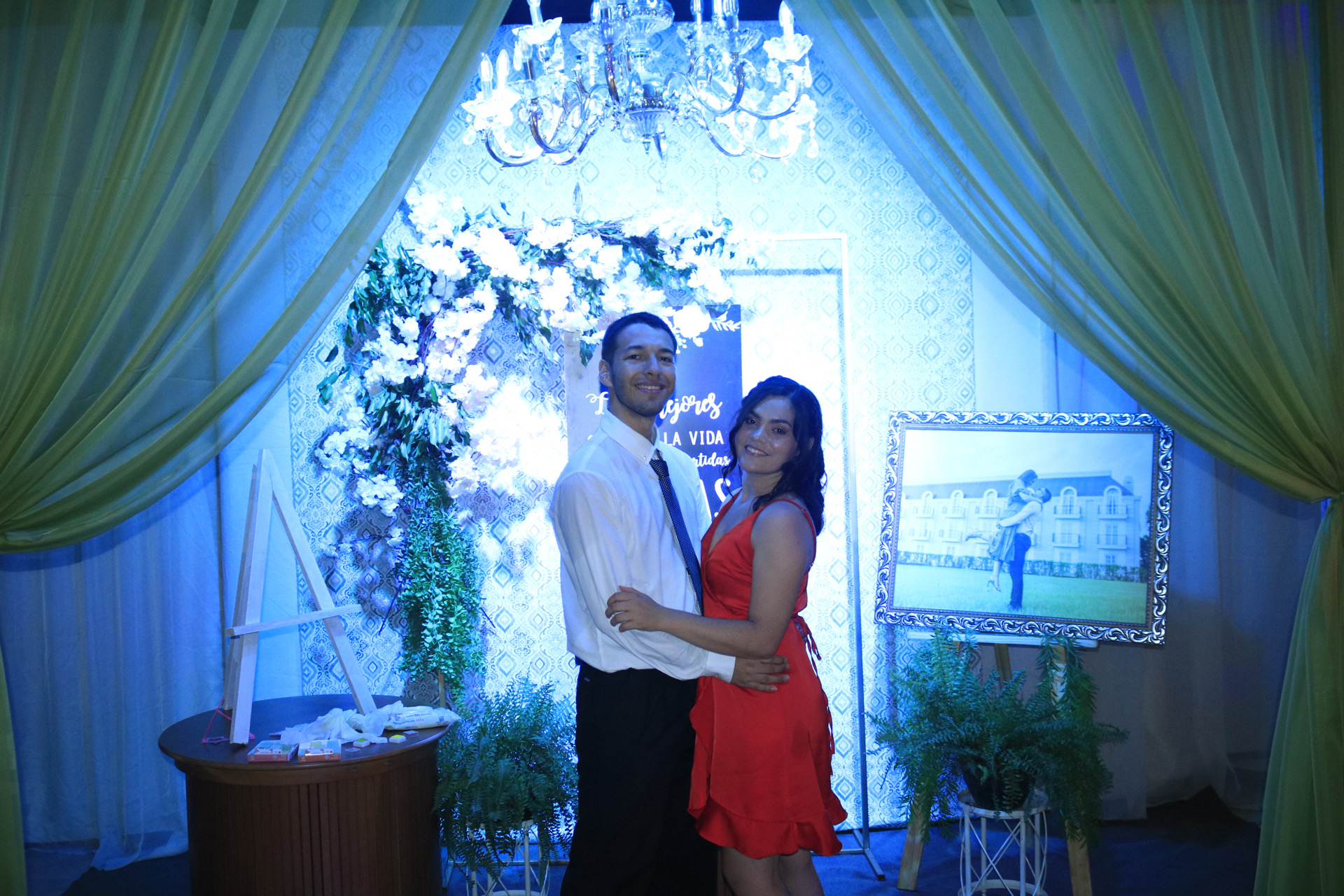 Elegantes en el evento